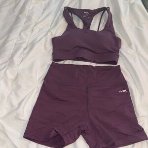 AYBL Deep Purple Activewear Set